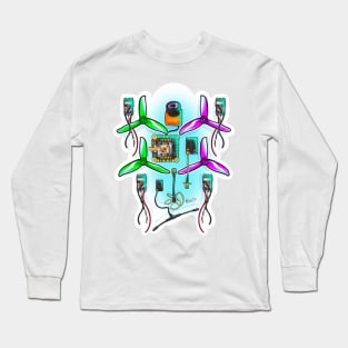 one for the builders fpv Long Sleeve T-Shirt